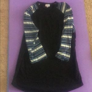 LuLaRoe baseball 3/4 T-shirt